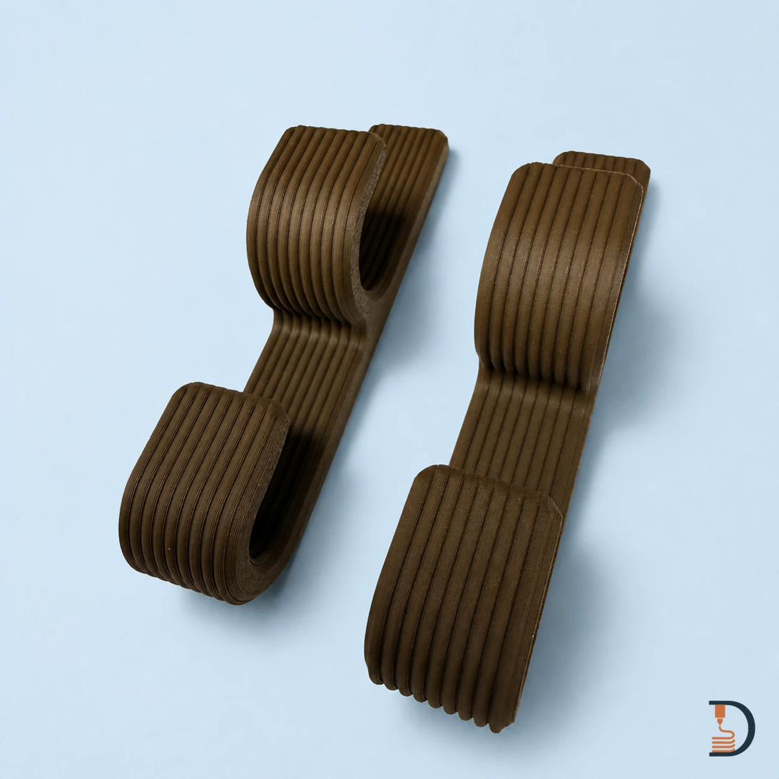 Ridge Double Coat Hook