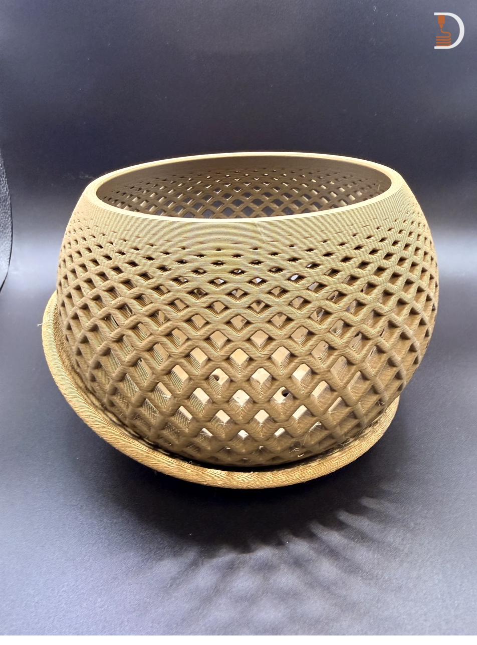 Polygon Orchid Planter